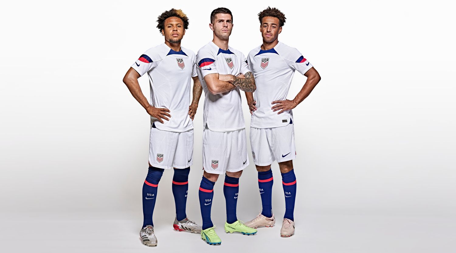 USMNT’s Weston McKennie, Christian Pulisic and Tyler Adams